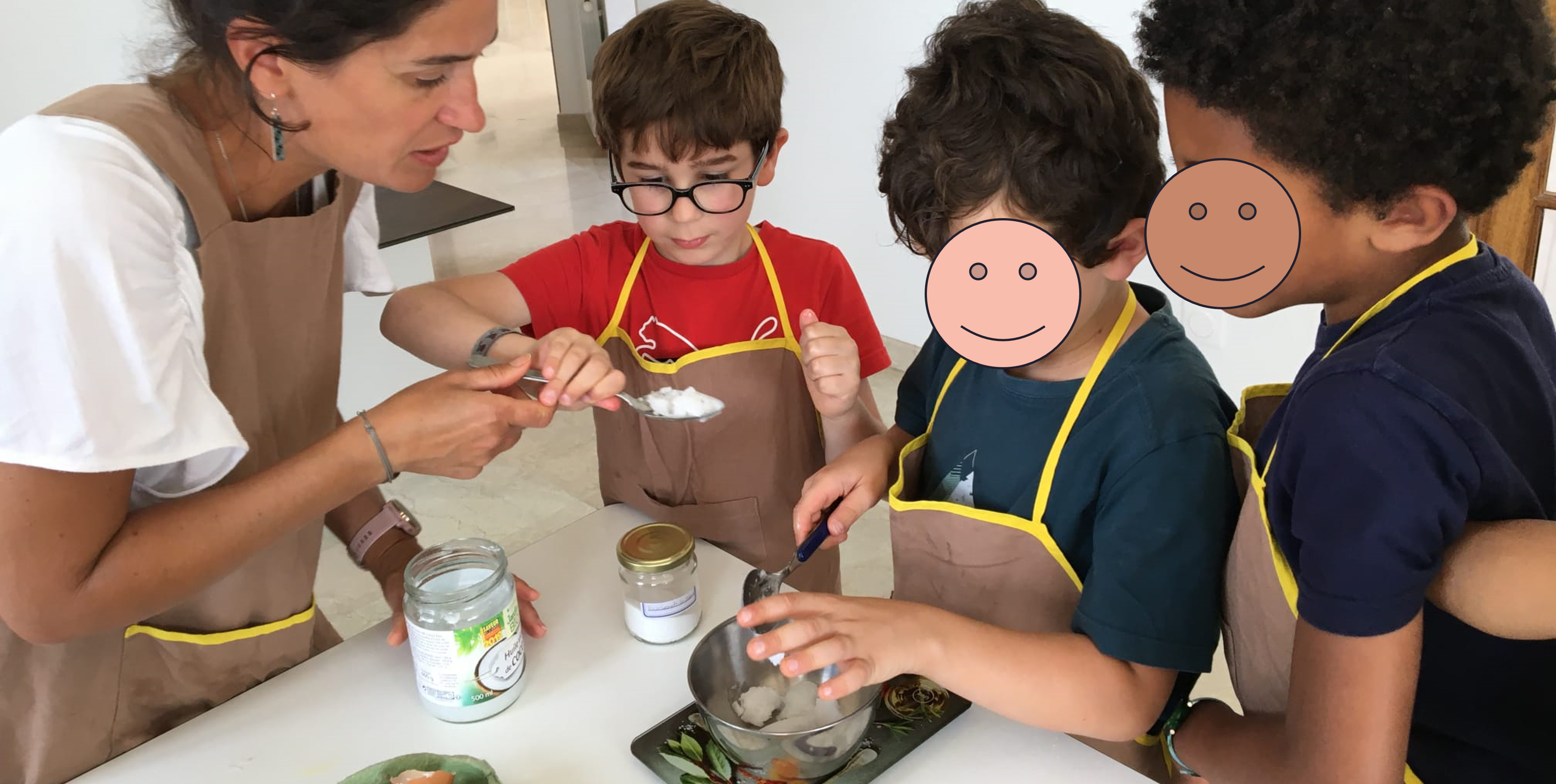 cuisine avec des enfants